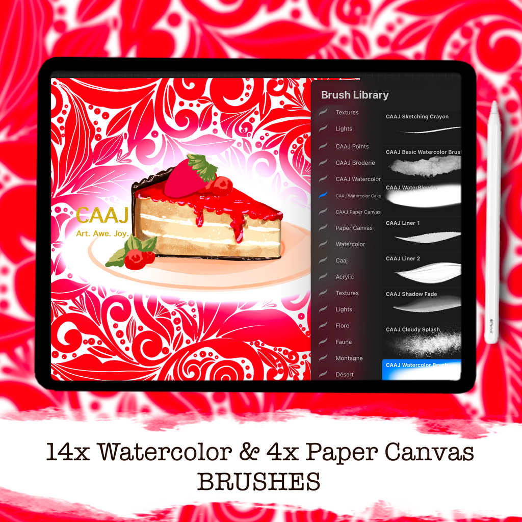 ✨ Watercolor Beginner – 20+ Outils pour Découvrir l’Aquarelle Digitale