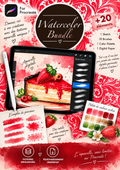 ✨ Watercolor Beginner – 20+ Outils pour Découvrir l’Aquarelle Digitale